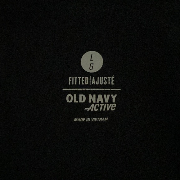 Black athletic Old Navy Jacket (Large). - Picture 3 of 3